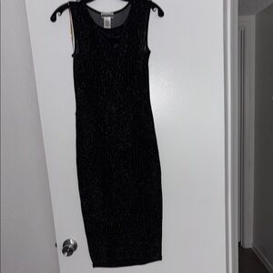 Chic Black Midi Dress